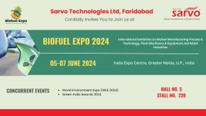 sarvo biofuel expo invitation